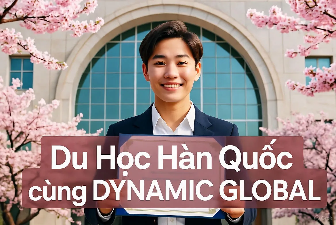 Lộ Trình Du Học Hàn Quốc Cùng DYNAMIC GLOBAL: Chinh Phục Giấc Mơ Với Học Bổng Hấp Dẫn