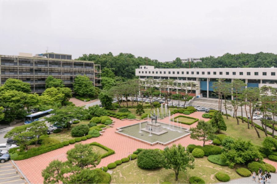 Khuôn viên Đại học Ajou Hàn Quốc