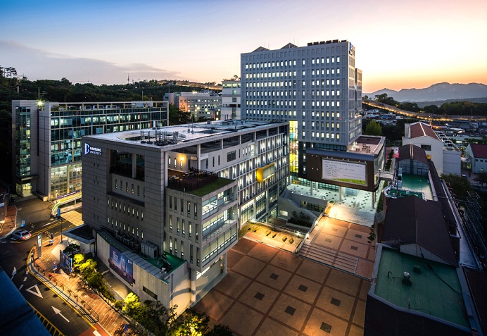 Toàn cảnh khuôn viên Trường Đại học Hansung trong lòng thủ đô Seoul