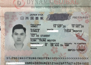 CHÚC MỪNG ĐINH TRUNG NGUYÊN CHÍNH THỨC NHẬN VISA DU HỌC NHẬT BẢN!