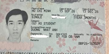 CHÚC MỪNG DƯƠNG NHẬT ANH – CHÍNH THỨC BẮT ĐẦU HÀNH TRÌNH DU HỌC NHẬT BẢN!