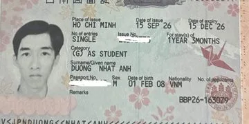 CHÚC MỪNG DƯƠNG NHẬT ANH – CHÍNH THỨC BẮT ĐẦU HÀNH TRÌNH DU HỌC NHẬT BẢN!