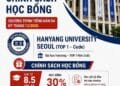 Học bổng Đại học Hanyang Top 1 (한양대학교 – Hanyang University) kỳ tuyển sinh 2026 – 2027)